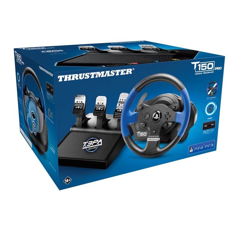 Thrustmaster T150 PRO Force Feedback Racing Wheel for PS4