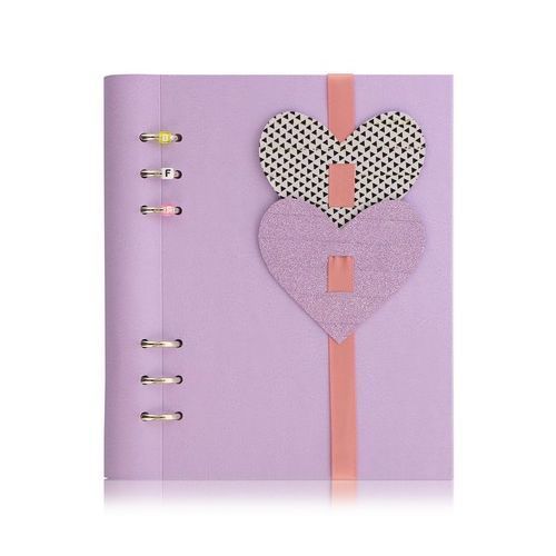 Filofax Classic A5 Clipbook Customise Creative Kit Orchid Notebook