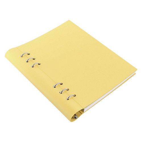 Filofax A5 Classic Pastels Lemon Notebook