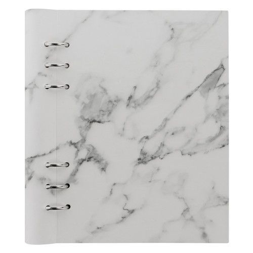 Filofax A5 Patterns Marble Notebook