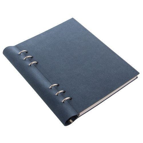 Filofax Architexture A5 Clipbook Blue Suede Notebook