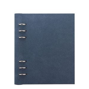 Filofax Architexture A5 Clipbook Blue Suede Notebook