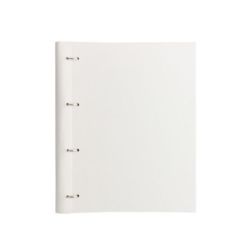 Filofax Classic Monochrome A4 Clipbook White Notebook
