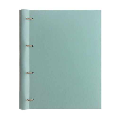 Filofax Classic Pastels A4 Clipbook Duck Egg Notebook