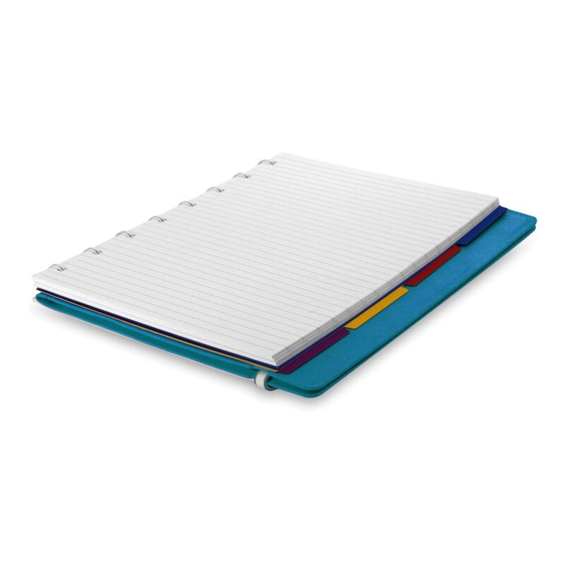 Filofax A5 Notebook Classic Ruled Aqua Notebook