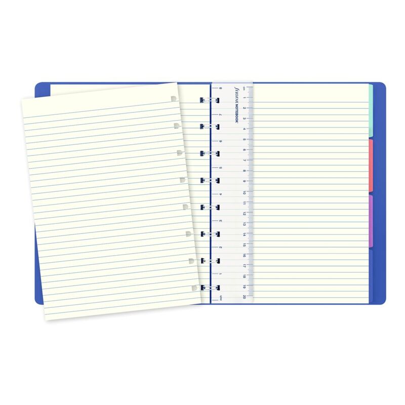 Filofax A5 Classic Vista Blue Notebook