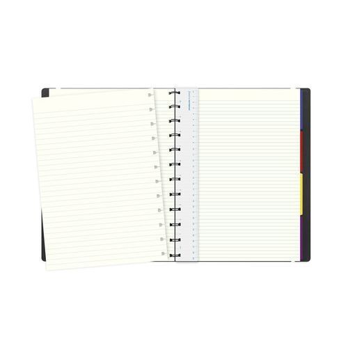 Filofax A4 Notebook Classic Ruled Black Notebook