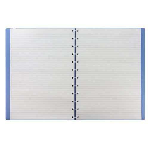 Filofax Classic Pastels A4 Notebook Vista Blue Notebook