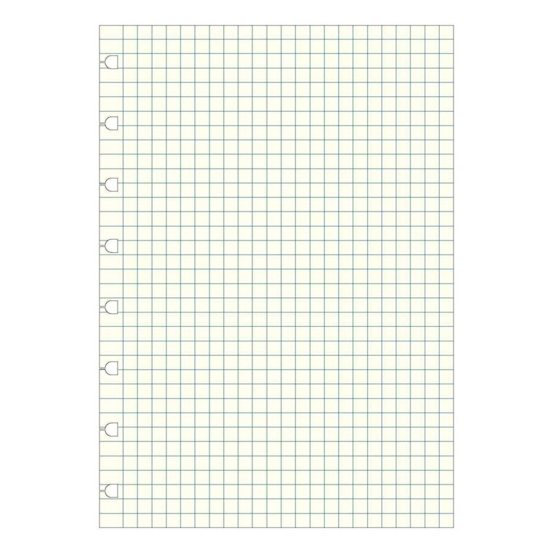 Filofax A5 Notes White Squared Notebook Refill