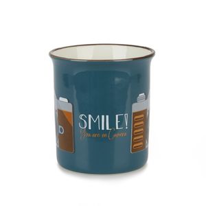 Balvi Smile Blue Ceramic Mug 312ml