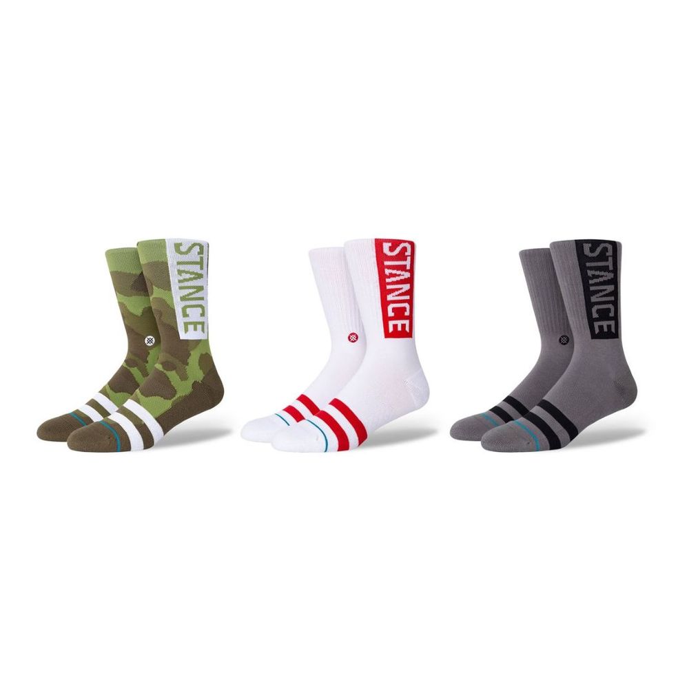 Stance The Og Unisex Socks Camo S (Pack of 3)