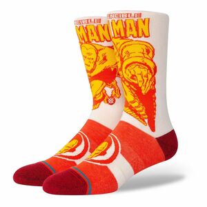 Stance Iron Man Marquee Unisex Socks Red S