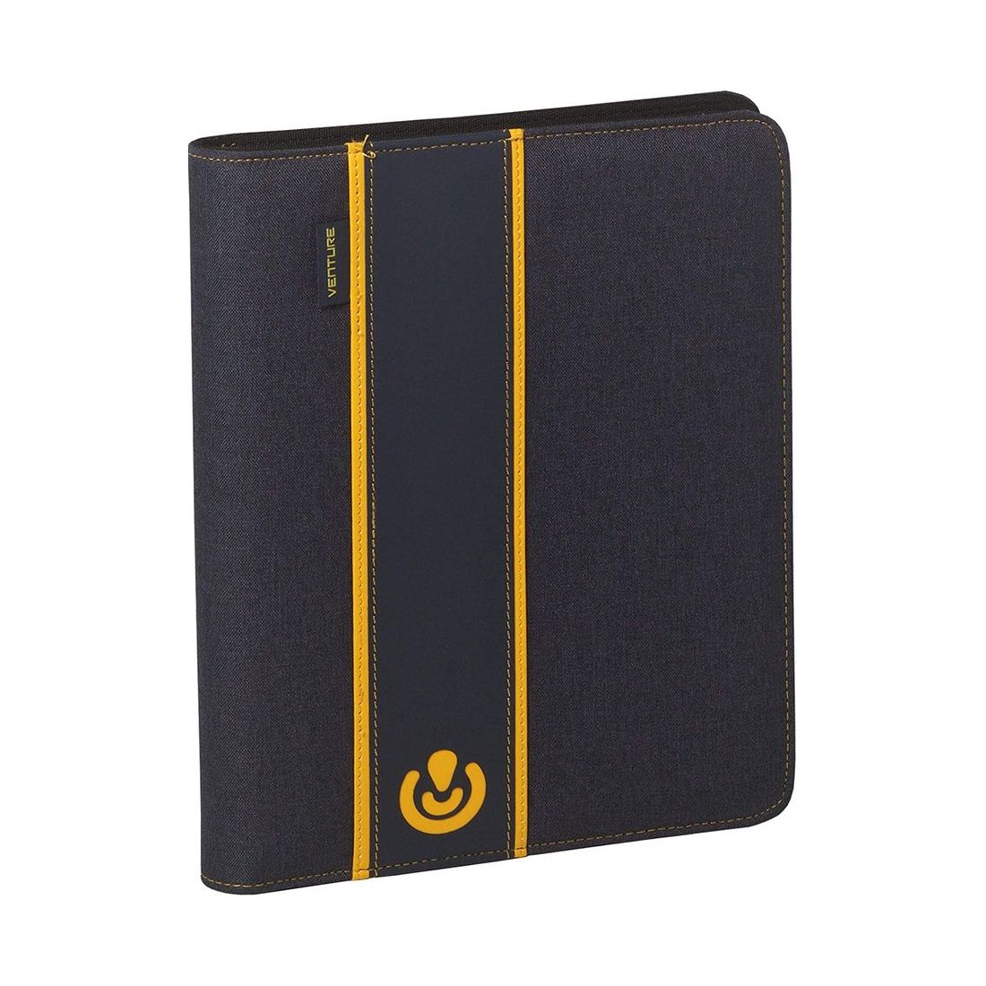 Carchivo Venture A4 Document Holder with Tablet Compartment - Blue/Yellow