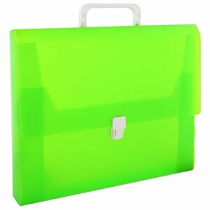 Carchivo Clip-Closure Polypropylene Briefcase Light Green