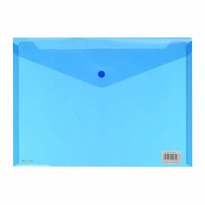 Carchivo Snap-Closure Polypropylene Envelope Blue