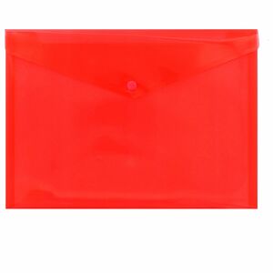 Carchivo Snap-Closure Polypropylene Envelope Red