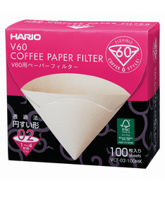 Hario Paper Coffee Filters (100 Pack)