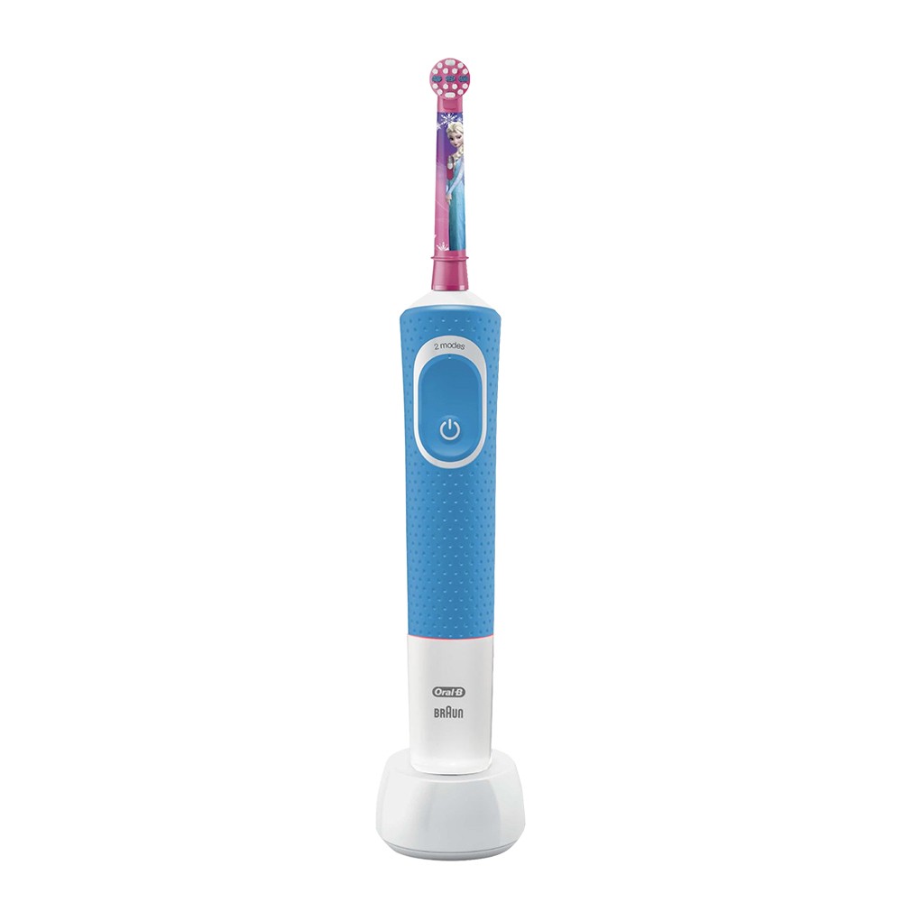 Oral-B D100 Vitality Frozen Rechargeable Kids Tooth Brush
