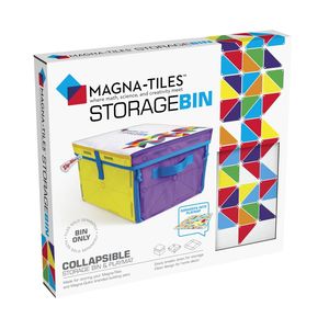 Magna-Tiles Storage Bin & Interactive Play-Mat