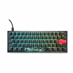 Ducky One 2 Mini V2 RGB Mechanical Gaming Keyboard - Black (Cherry MX Blue Switch)