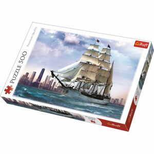 Trefl Sailing Against Chicago Jigsaw Puzzle 48 X 34 cm (500 Pieces)