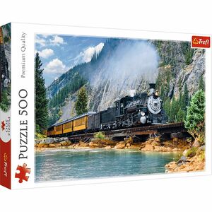 Trefl Mountain Train Jigsaw Puzzle 48 X 34 cm (500 Pieces)
