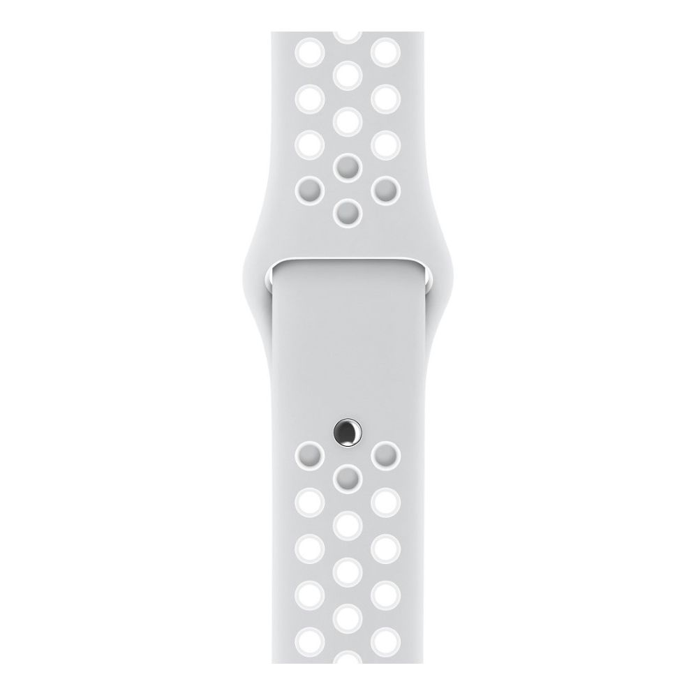 Apple Watch Nike+ Pure Platinum/White Sport Band 38mm (S/M) - (M/L) (Compatible with Apple Watch 38/40/41mm)