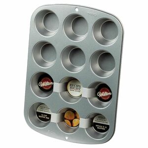 Wilton Recipe Right Muffin Pans Cups (Set of 12)