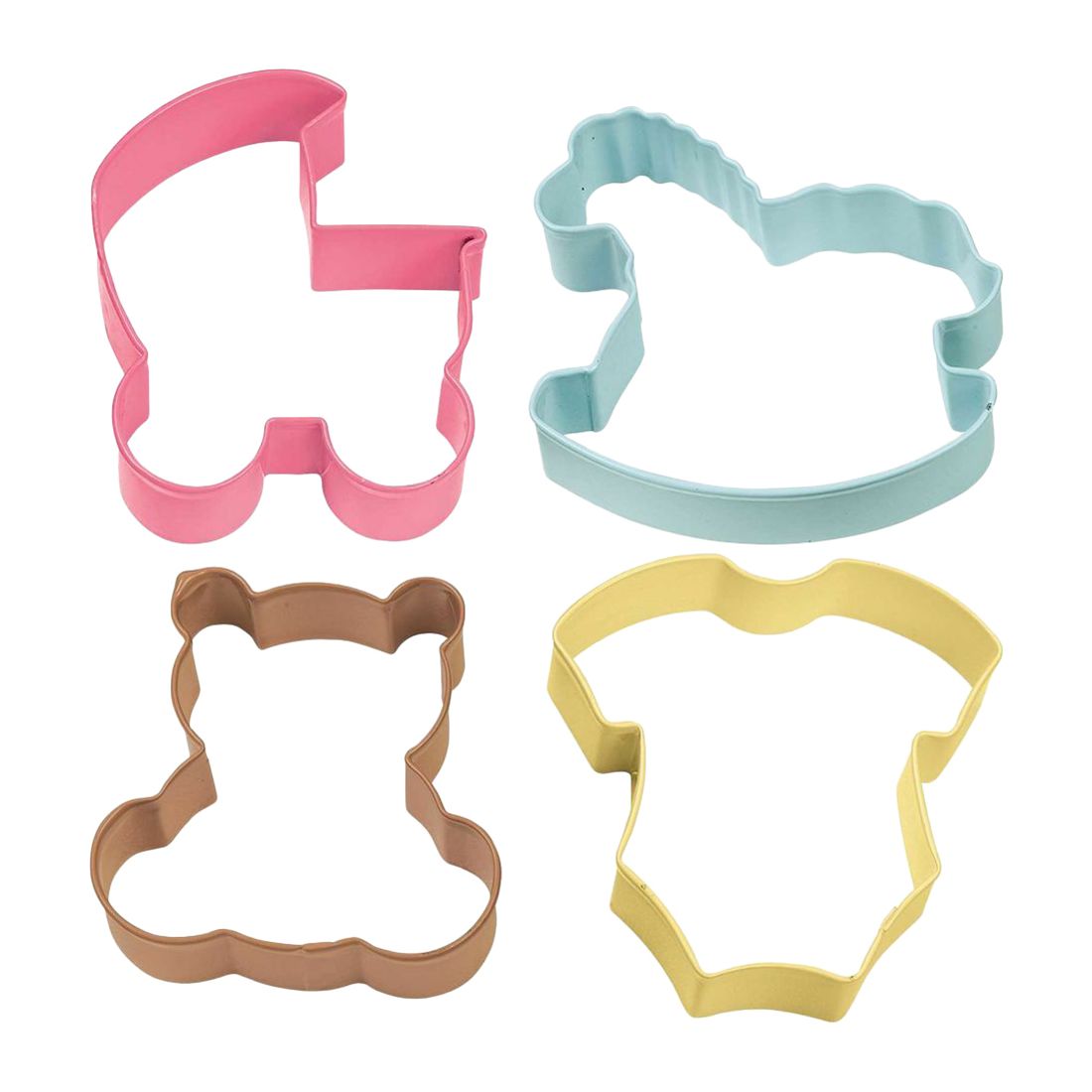 Wilton Baby Theme Cookie Cutters (Set of 4)