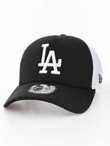New Era Clean Trucker LA Dodgers Black/White Cap