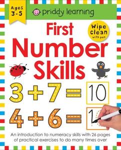 First Number Skills Wipe Clean Workbooks | Roger Priddy