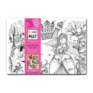 Funny Mat Activity Placemat The Prince And The Princess
