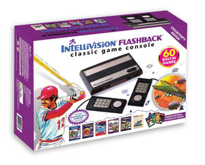 IntelliVision Flashback Classic Console With Built-In 60 Games