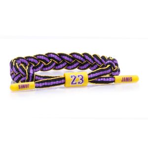 Rastaclat Lebron James V3 Men's Bracelet Black/Purple/Yellow