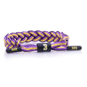 Rastaclat Anthony Davis Men's Bracelet Purple/Yellow