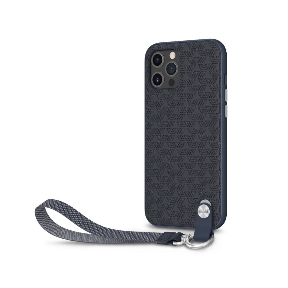 Moshi Altra Slim Hardshell Case With Strap Midnight Blue for iPhone 12 Pro Max