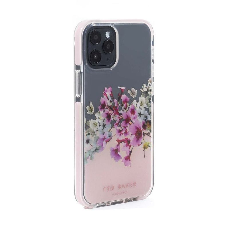 Ted Baker Anti-Shock Jasmine Clear Case Clear for iPhone 12 Pro/12