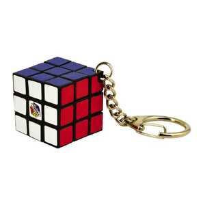 Rubiks Classic 3X3 Cube with 3X3 Keychain 8+