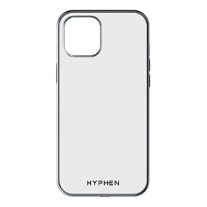HYPHEN Clear Frame Case Silver for iPhone 12 Pro/12
