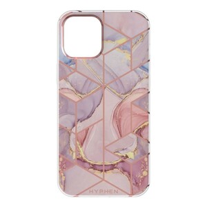 HYPHEN LUXE Marble Case Cosmic Pink for iPhone 12 Pro/12