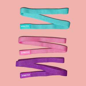 STRETCH Long Loop Fabric Resistance Bands (Set of 3)