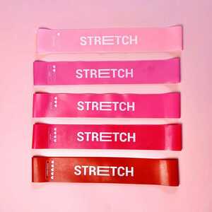 STRETCH Natural Latex Resistance Bands (Set of 5)