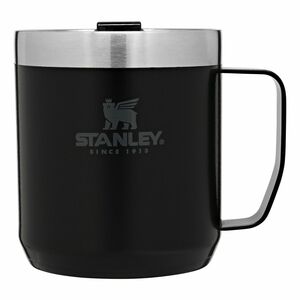 Stanley The Classic Legendary Camp Travel Mug Matte Black 355ml