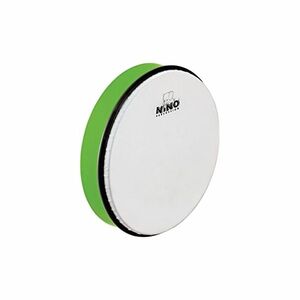 Nino Percussion NINO45GG ABS Plastic Hand Drum with Synthetic Head 8-Inch Grass Green