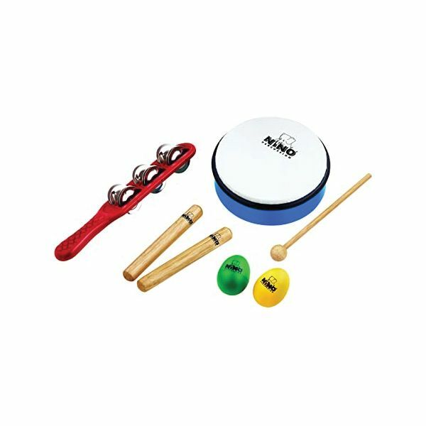 Nino Percussion Rhythm Instrument Assortment (Set of 5)