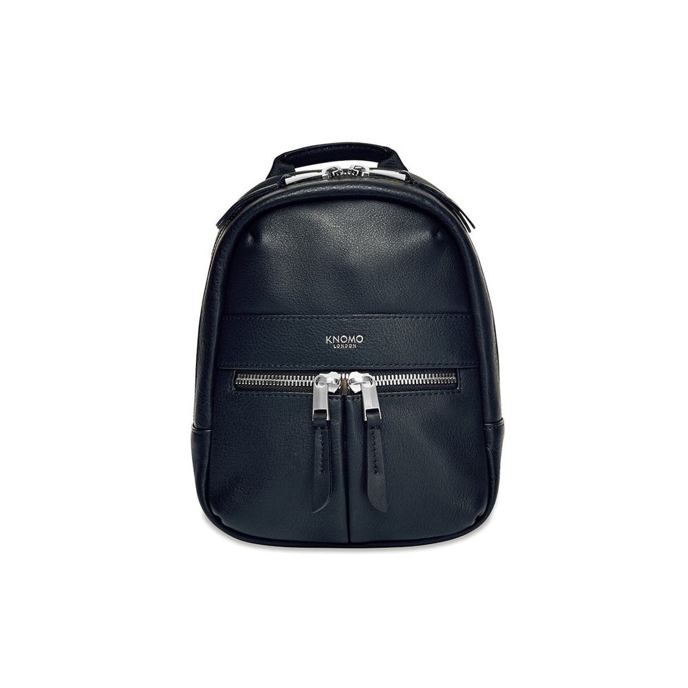 Knomo Beauchamp XXS Backpack 10-inch/Cross-Body Dark Navy Blazer/Silver Hardware