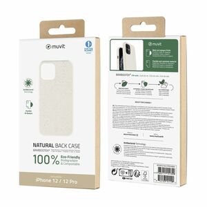 Muvit for Change Bambootek Case Cotton for iPhone 12 Pro/12