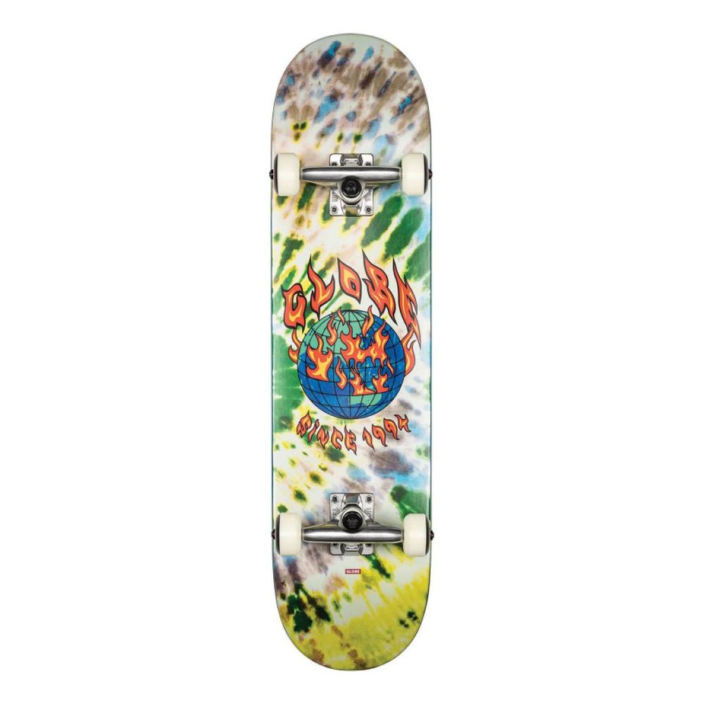 Globe G1 Ablaze Tie Dye Skateboard 7.75-Inch
