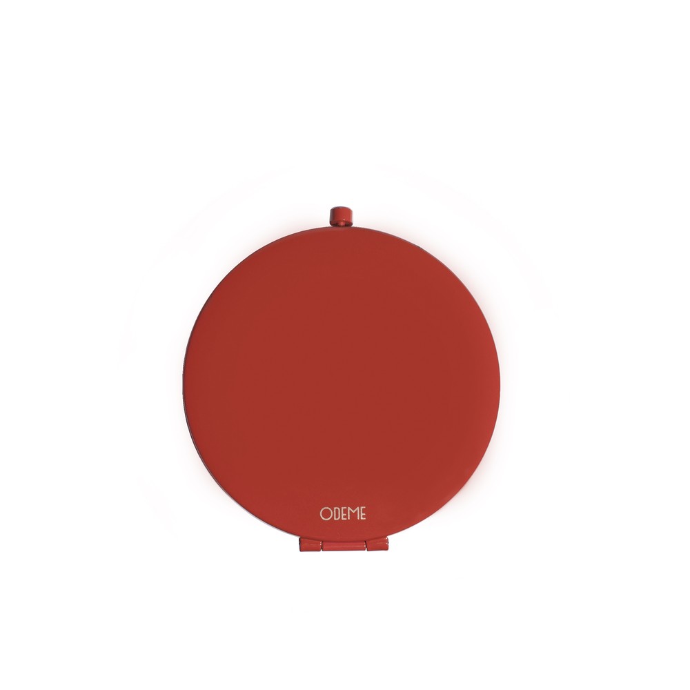 Odeme Compact Mirror Red
