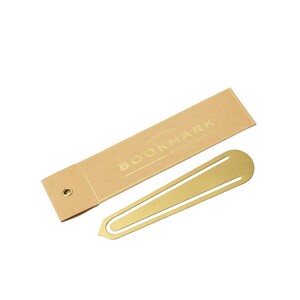 Izola Blank Brass Bookmark
